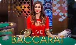 Εικαστικό παιχνιδιού Live Baccarat